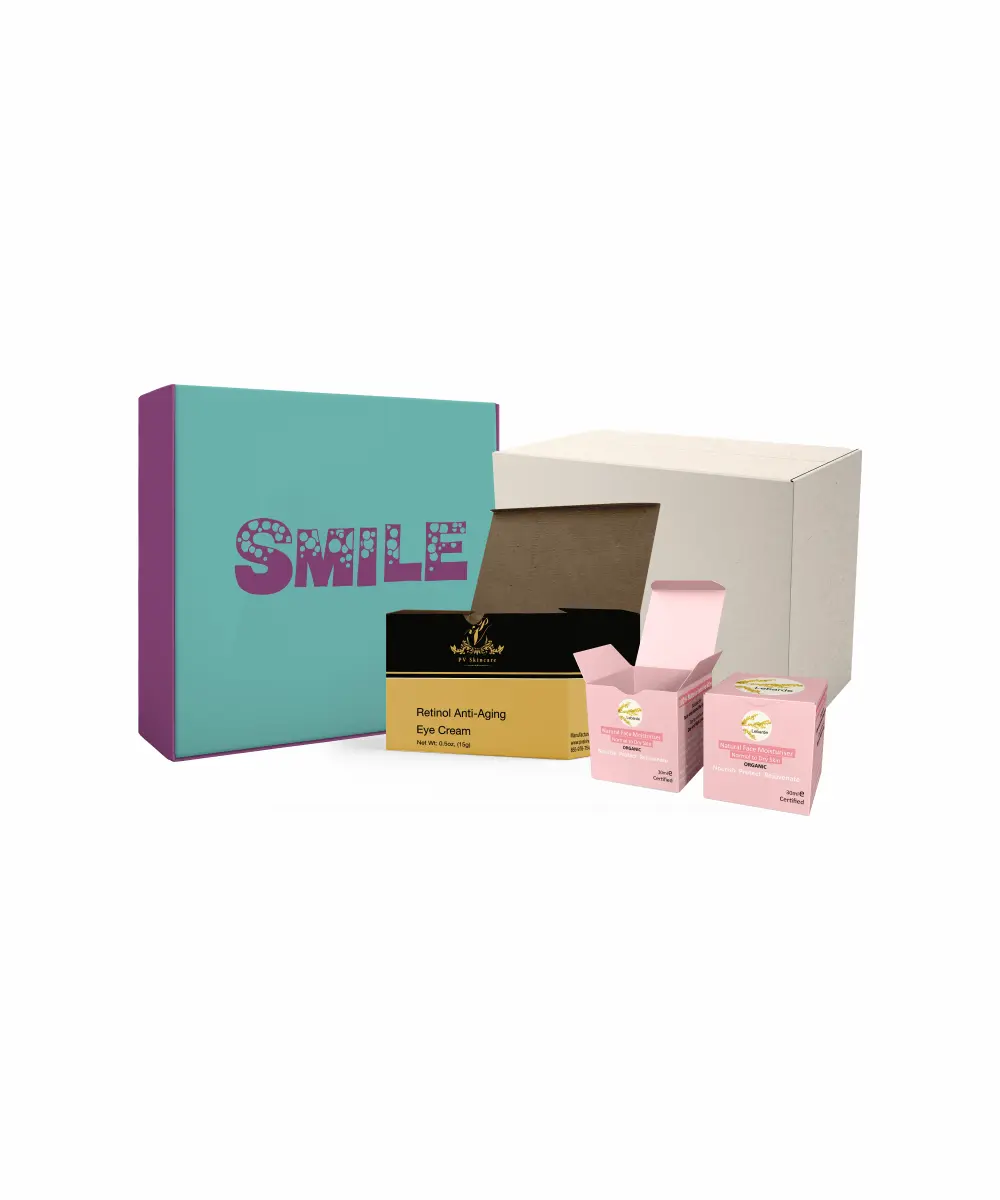 Printed custom product boxes